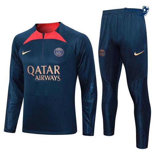 Novo Fato de Treino Paris PSG Equipamento Azul Real 2023-2024