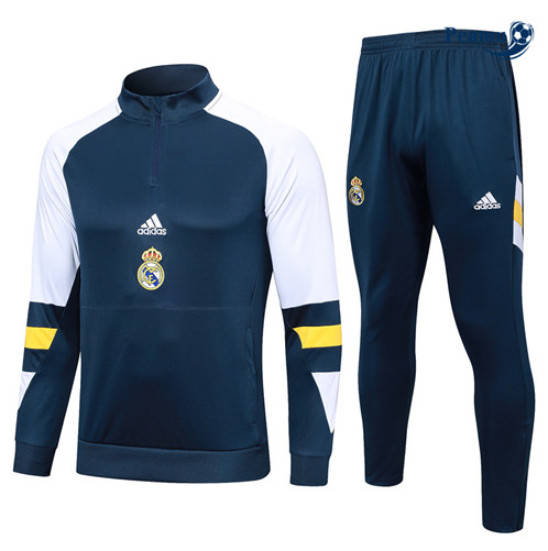 Criar Fato de Treino Real Madrid Equipamento Azul 2023-2024