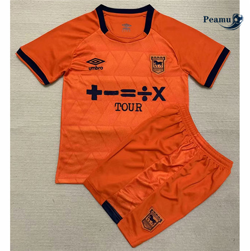 Loja Camisola Futebol Ipswich Town Crianças Alternativa Equipamento 2023-2024