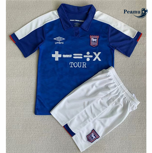 Novo Camisola Futebol Ipswich Town Crianças Principal Equipamento 2023-2024