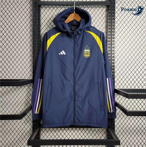 Criar Windrunner Fato de Treino Argentina Equipamento Azul 2023-2024