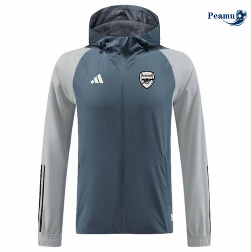 Oferta Windrunner Fato de Treino Arsenal Equipamento Azul/Cinza 2023-2024