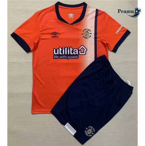 Criar Camisola Futebol Luton Town Crianças Principal Equipamento 2023-2024