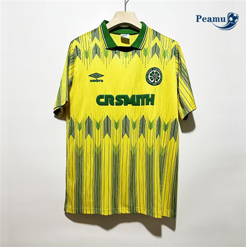 Oferta Camisola Retrô Futebol Celtic Alternativa Equipamento 1989-91