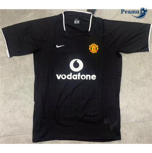 Criar Camisola Retrô Futebol Manchester United Alternativa Equipamento 03-04