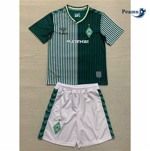 Oferta Camisola Futebol Werder Brême Crianças Principal Equipamento 2023-2024