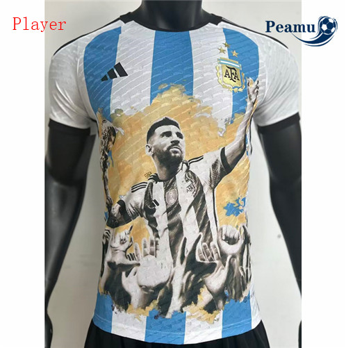 Peamu: Novas Camisola Futebol Argentina Player Version Lionel Messi Special 2023-2024