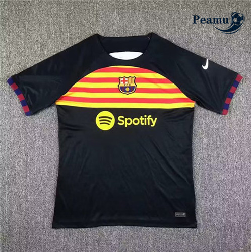 Peamu: Desconto Camisola Futebol Barcelona Equipamento Negro 2023-2024