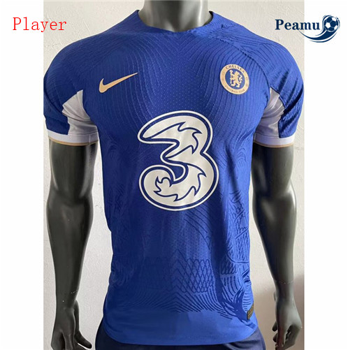 Peamu: Novas Camisola Futebol Chelsea Player Version Principal Equipamento 2023-2024