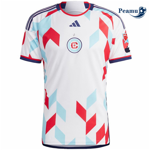 Peamu: Desconto Camisola Futebol Chicago Fire Alternativa Equipamento Brancoo 2023-2024