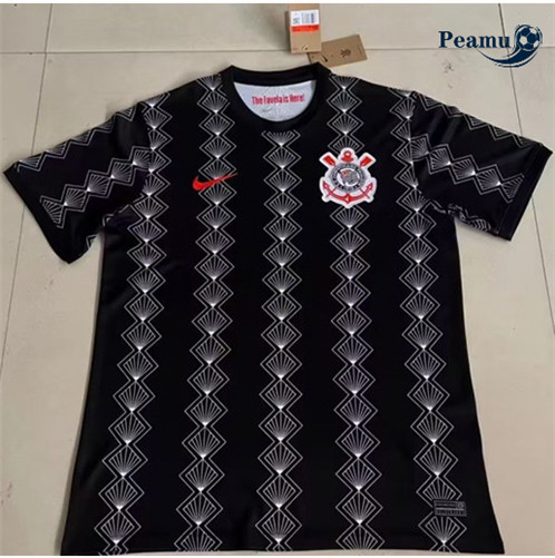 Peamu: Comprar Camisola Futebol Corinthians Equipamento Negro 2023-2024