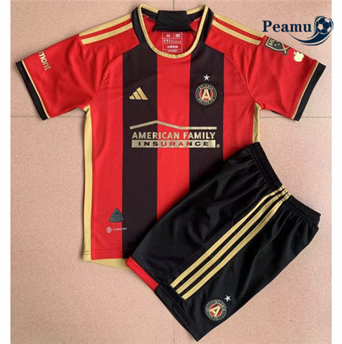 Peamu: Novas Camisola Futebol Atlanta United Crianças Principal Equipamento 2023-2024