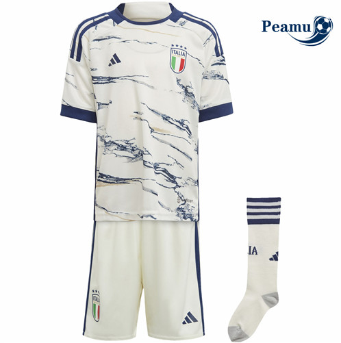 Peamu: Comprar Camisola Futebol Italia Crianças Alternativa Equipamento 2023-2024