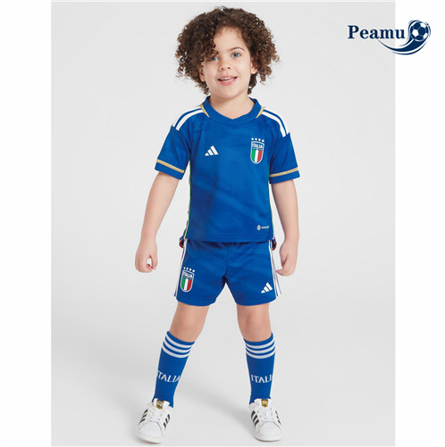 Peamu: Novas Camisola Futebol Italia Crianças Principal Equipamento 2023-2024