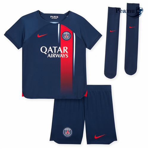 Peamu: Venda Camisola Futebol PSG Crianças Principal Equipamento 2023-2024