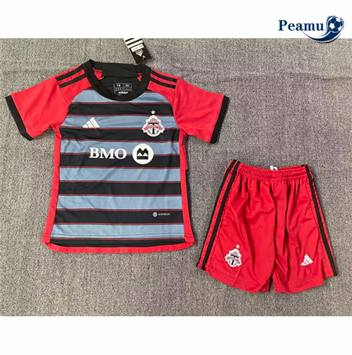 Peamu: Novas Camisola Futebol Toronto FC Niño Principal Equipamento 2023-2024