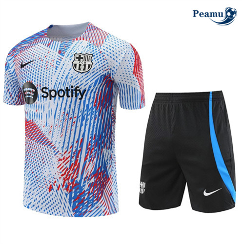 Peamu: Novo Camisola Kit Entrainement Futebol Barcelona + Pantalon Azul 2022-2023