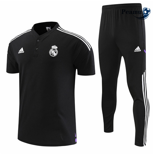 Peamu: Novo Camisola Kit Entrainement Futebol Real Madrid + Pantalon Preto 2022-2023