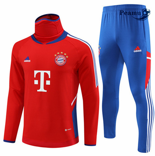 Peamu: Venda Camisola Futebol Fato de Treino Bayern de Munique Vermelho 2022-2023