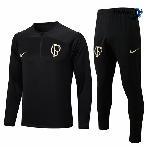 Peamu: Comprar Camisola Futebol Fato de Treino Corinthians Preto 2023-2024