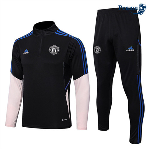 Peamu: Comprar Camisola Futebol Fato de Treino Manchester United Preto 2022-2023