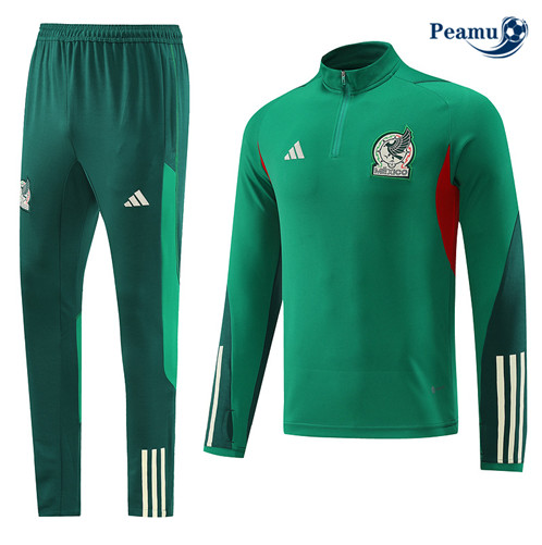 Peamu: Desconto Camisola Futebol Fato de Treino México Verde 2022-2023