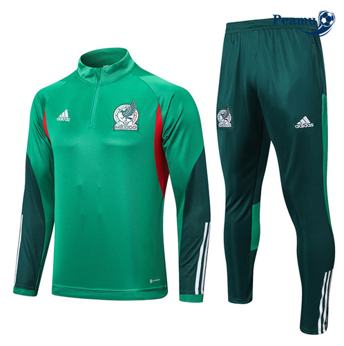 Peamu: Novo Camisola Futebol Fato de Treino México Verde 2022-2023