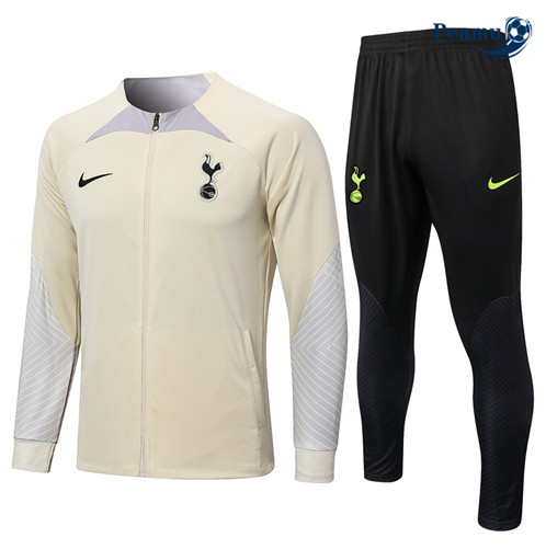 Peamu: Novas Camisola Futebol Casaco de Fato de Treino Tottenham Hotspur abricot 2022-2023