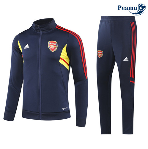 Peamu: Venda Camisola Futebol Casaco de Fato de Treino Arsenal Criancas Azul 2022-2023