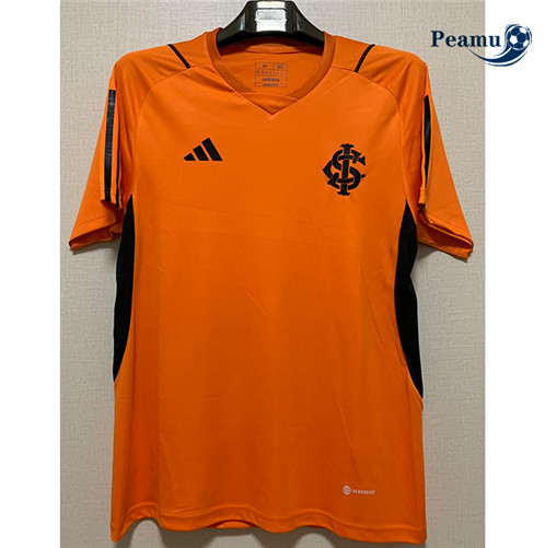 Peamu: Novo Camisola Futebol Flamengo Equipamento Porter Laranja 2023-2024