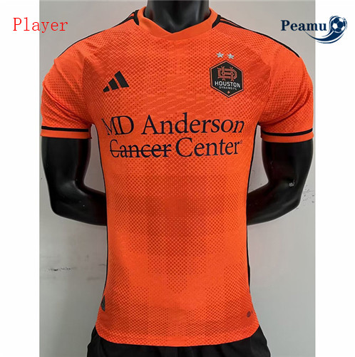 Peamu: Novas Camisola Futebol Houston Player Version Laranja 2023-2024
