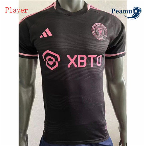 Peamu: Venda Camisola Futebol Inter Miami Player Version Alternativa Equipamento Negro 2023-2024