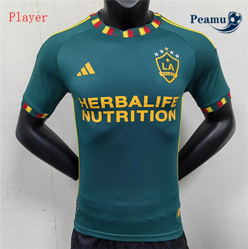 Peamu: Novo Camisola Futebol LA Galaxy Player Version Alternativa Equipamento 2023-2024