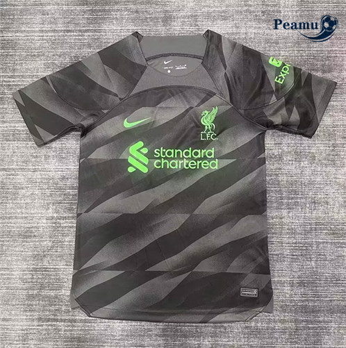 Peamu: Comprar Camisola Futebol Liverpool Equipamento Porter Cinzento 2023-2024