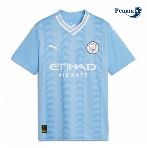 Peamu: Comprar Camisola Futebol Manchester City Principal Equipamento 2023-2024