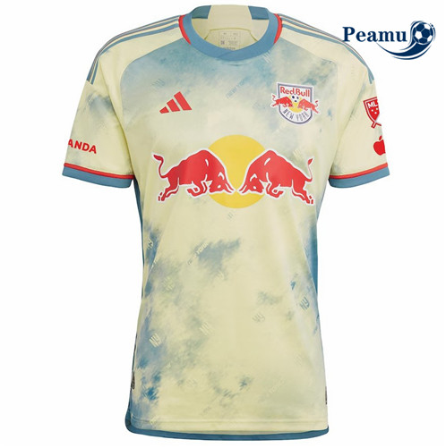 Peamu: Novo Camisola Futebol New York Vermelho Bulls Principal Equipamento 2023-2024