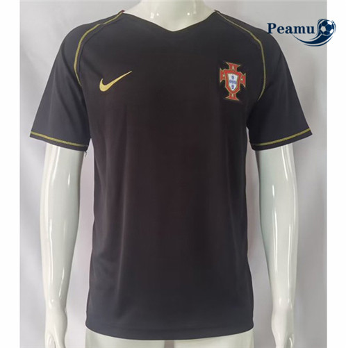 Peamu: Novo Camisola Futebol Retrô Portugal Alternativa Equipamento 2006