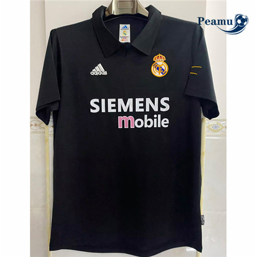 Peamu: Venda Camisola Futebol Retrô Real Madrid Alternativa Equipamento 2002-03