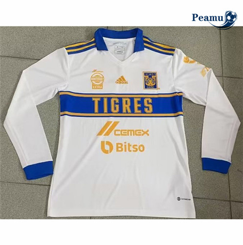 Peamu: Novas Camisola Futebol Tigres UANL Terceiro Equipamento Manga Larga 2023-2024