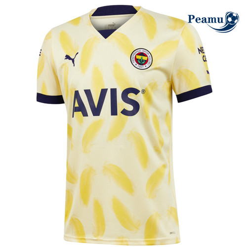 Camisola Futebol Fenerbahce Alternativa Equipamento Branco 2022-2023 Pt20166
