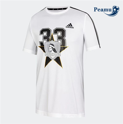 Camisola Futebol Colo-Colo Equipamento Branco 2022-2023 Pt20150