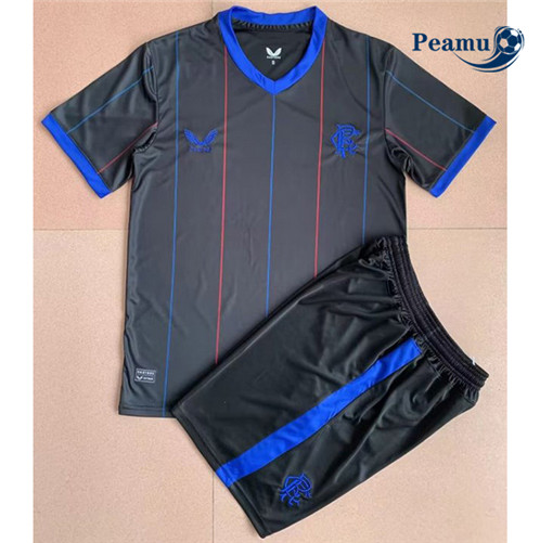 Camisola Futebol Rangers FC Criança Terceiro Equipamento 2022-2023 Pt20060