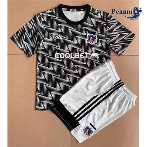 Camisola Futebol Colo-Colo Criança Alternativa Equipamento 2023-2024 Pt20053
