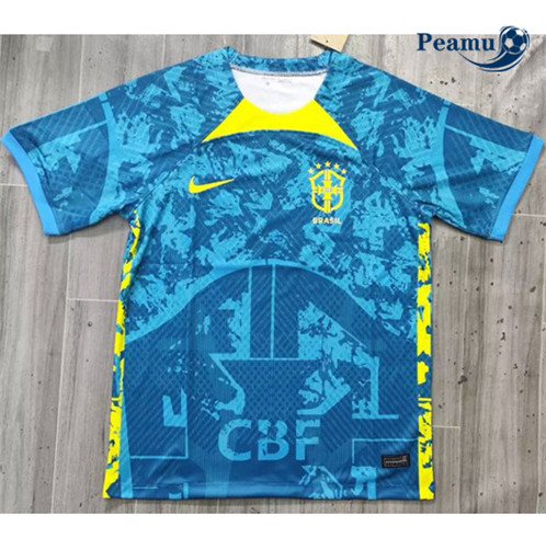 Camisola Futebol Brasil Equipamento Verde 2022-2023 Pt20085