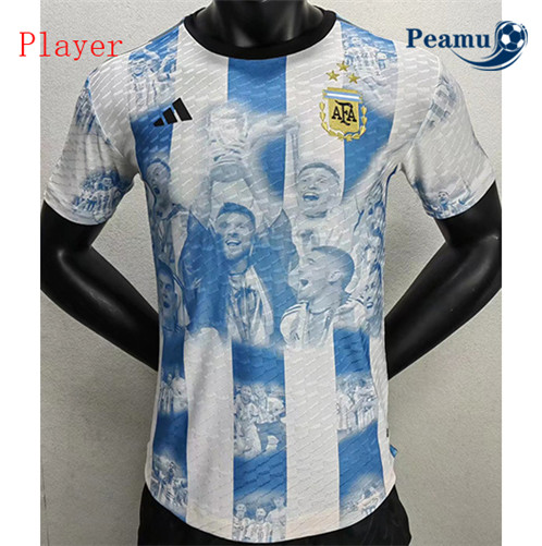 Camisola Futebol Argentina Player Version Champions commémorative 2022-2023 Pt20074