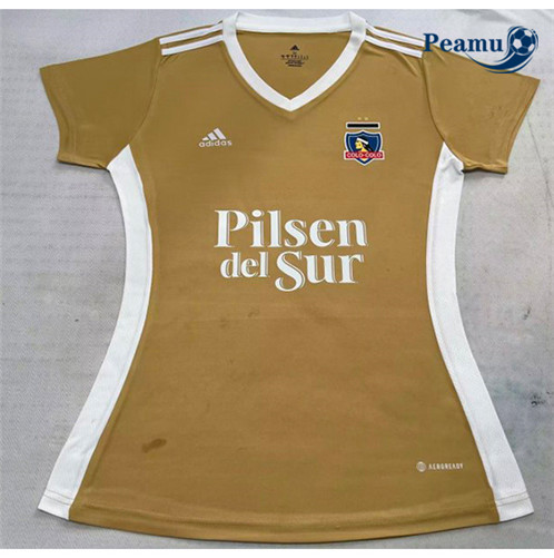 Camisola Futebol Colo Colo Mulher Terceiro Equipamento 2022-2023 Pt20192