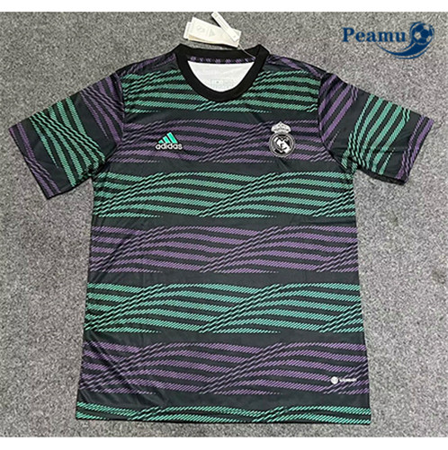 Camisola Futebol Real Madrid Equipamento Preto/Verde 2022-2023 Pt20123