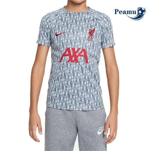 Camisola Futebol Liverpool Equipamento Pre-Match Top 2022-2023 Pt20213