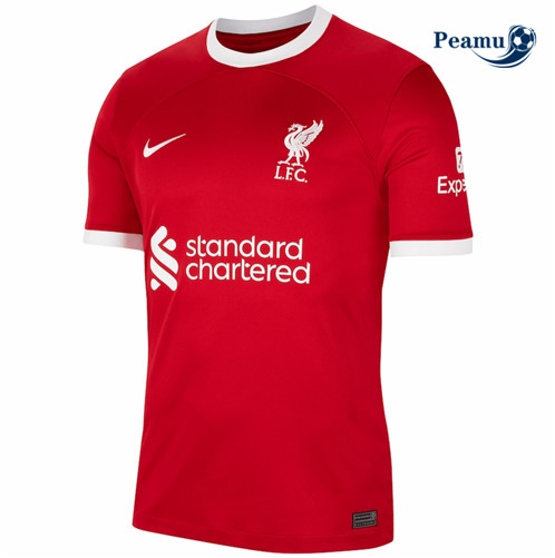 Camisola Futebol Liverpool Principal Equipamento 2023-2024 Pt20215