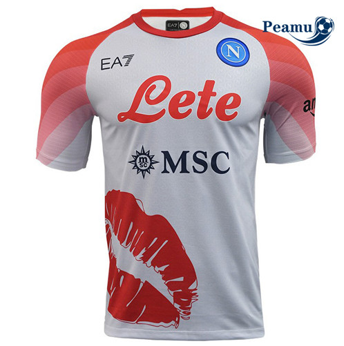 Camisola Futebol Naples Equipamento Valentine's Day 2022-2023 Pt2022-20237